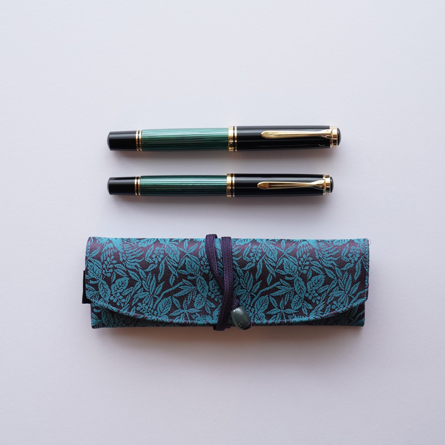 Single pen case with drawstring, standard size (no water repellent finish)