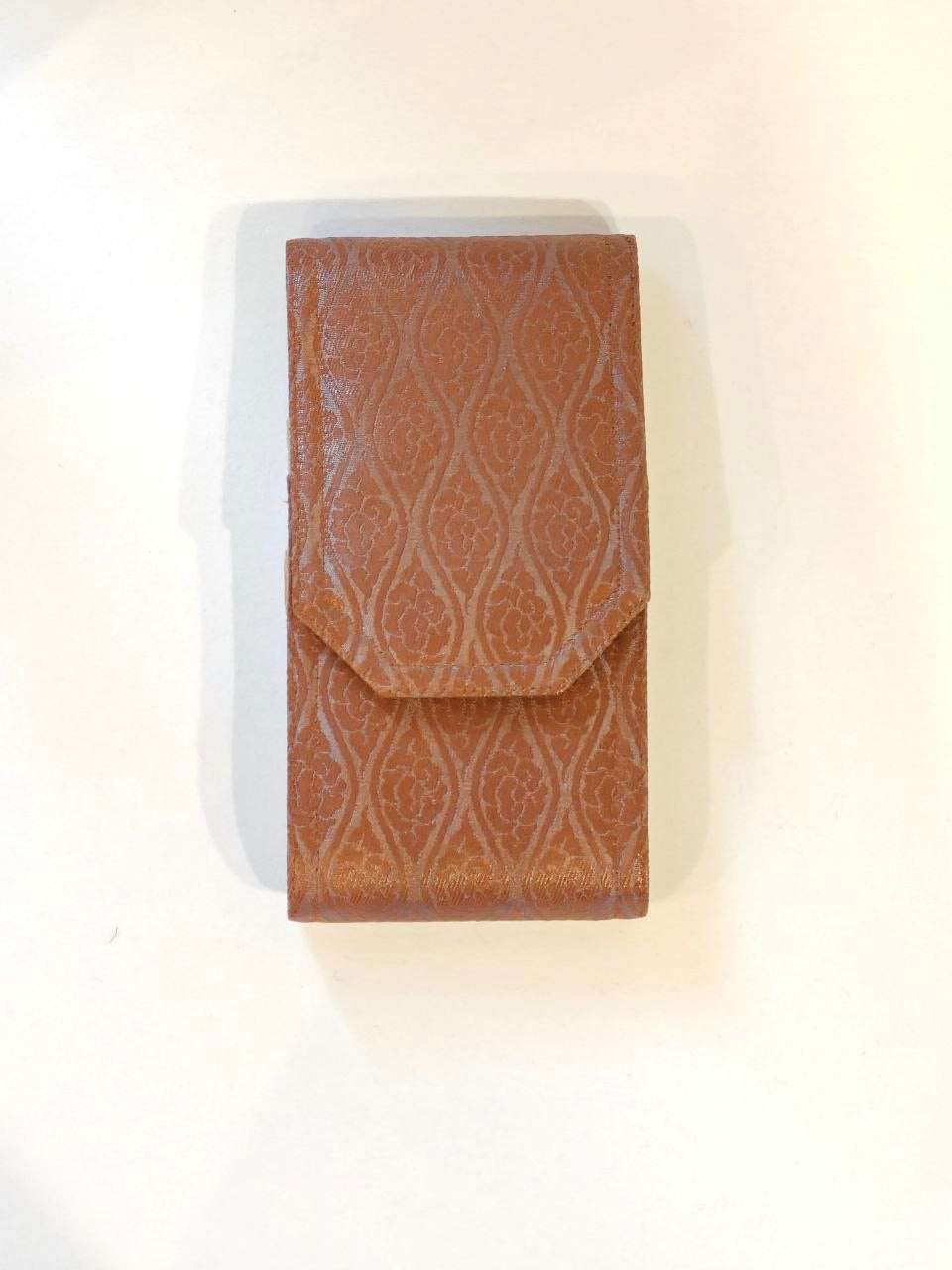 Flap Pen Case with Kumotatewaku (Cloud-shaped Wave) Pattern